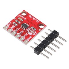 6pcs MCP4725 Breakout Module I2C DAC 12Bit Development Board 2.7V to 5.5V Sup…