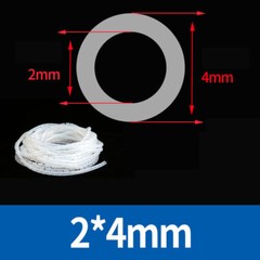 Silicone Spiral Wrap Cable Binding Tidy Leads on TV / PC / CCTV Wires Sleeving