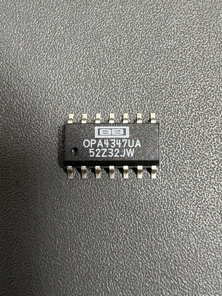 5x OPA4347UA Quad Precision Operational Amplifier IC Low Noise Op Amp NOS