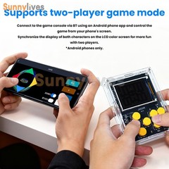 DIY Game Console Kit LCD Multifunctional Weather Clock AI Voice Dialogue Gift