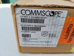 Commscope Systimax Copper Cat 6 Commercial Patch Cord CO166S2-06f007 7FT Red Dia