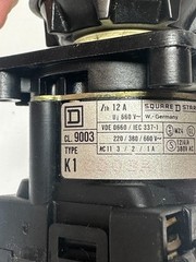 Square D 9003 Type K1 C0038 Switch 2 Position On/Off 12A 600V – Used Fast Ship