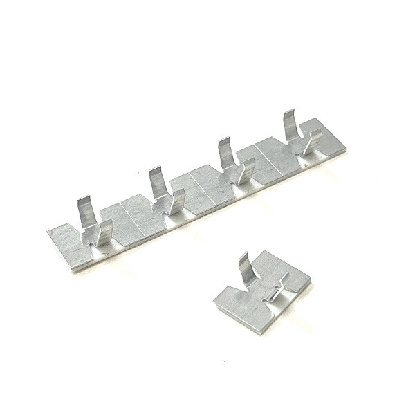 Aluminium Self Adhesive Cable Fastener Clips – 6mm 10mm All Quantities