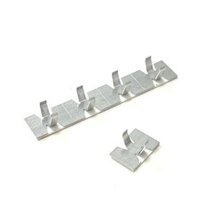 Aluminium Self Adhesive Cable Fastener Clips – 6mm 10mm All Quantities