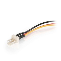 C2G CABLES TO GO #27392 7″ 3-PIN FAN POWER EXTENSION CABLE IN PACKAGE