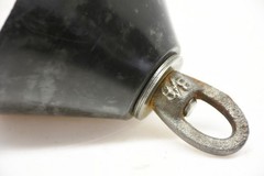 Cal Am 4″ Cal Missile Duct Projectile & 1.5-2.5″ Inflatable Line Carrier NOS