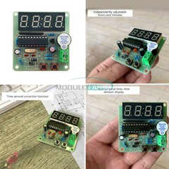 Digital 4-Bit Electronic Clock Electronic Production DIY Soldering Learning Kit