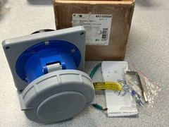 NEW EATON AH3100R6W Pin and Sleeve Receptacle, 250V, 100A, 2-Pole 3-Wire, IP69K