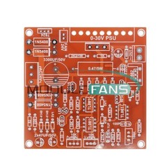 2mA~3A 0-30V Continuous Adjustable DC Regulated Power Supply DIY Kit
