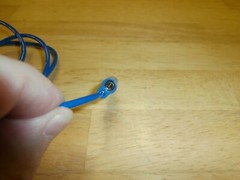 HH Smith 1510-36 Blue Stacking Banana Plug Patch Jumper Cord, NOS
