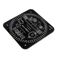DIY Rotating LED Alarm Electronic Digital Clock Kit Learning Board 5V DS1302