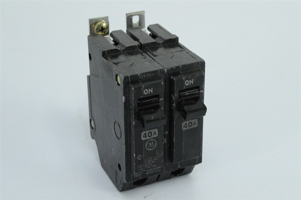 GE Circuit Breaker 2-Pole Relay RT-693 40A