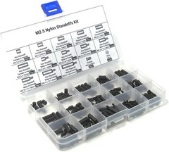 Raspberry Pi Nylon Standoff Kit M2.5 Screws Nuts Spacers Standoffs 210pcs For Di