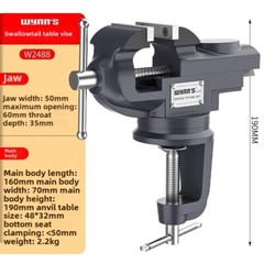 Table ViseIndustrial Grade Table Vise Universal Dual Head Table Vise