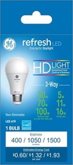 GE LED 3-Way Light Bulb, 5, 11, 16 Watt (30, 70, 100 Watt Equivalent) Daylight