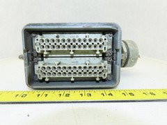 Harting HAN-E24F 24-Pin Female Connector Plug Housing Hood Side Entry 16A 400V