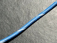 Advanced Digital Cable #14awg TnCu BC-5W2 HookUp Wire 1015/1230 Blue/White/100ft