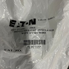 Eaton LPC225 25kV 200A Loadbreak Protective Cap- Insulated w/ Drain wire 🔥New🔥
