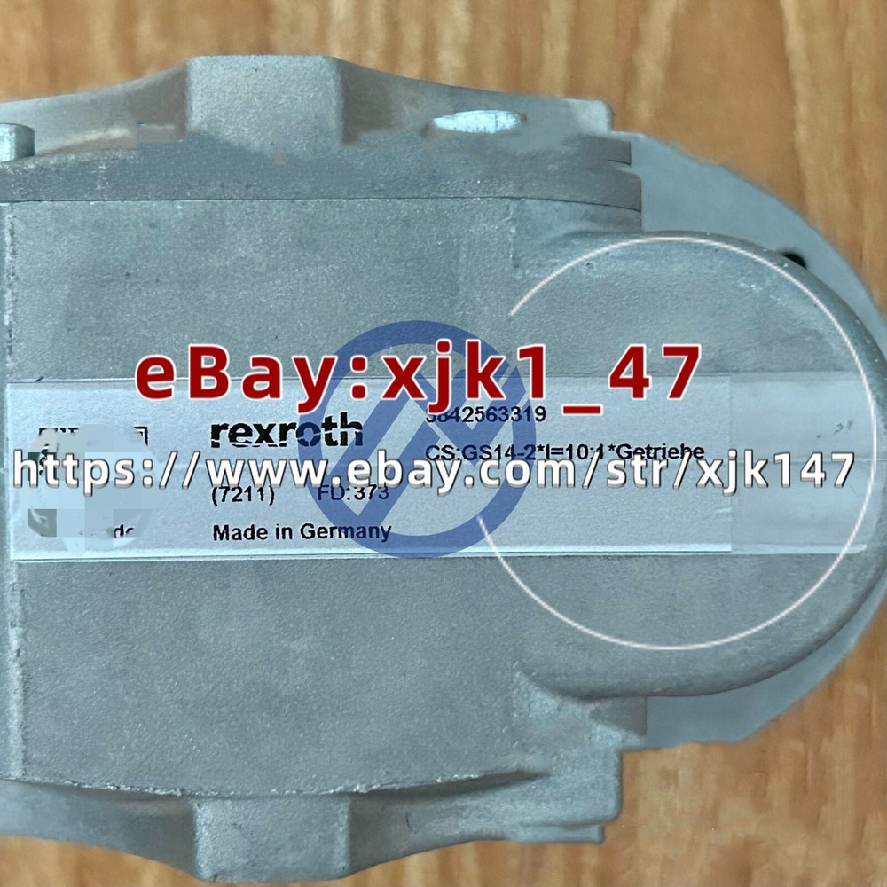 Rexroth 3842563319 GS 14-2 I=10:1 speed reducer Expedited Express DHL