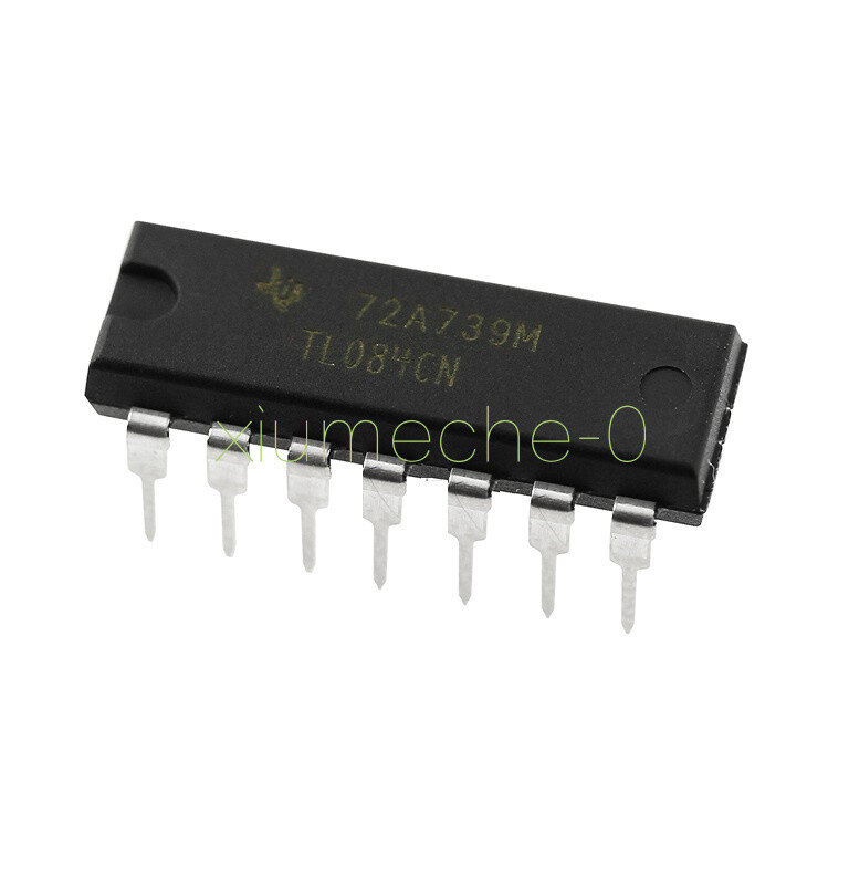 10PCS NEW IC TL084 TL084CN ST OPAMP JFET 3MHZ QUAD 14DIP