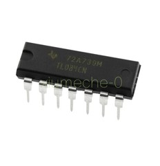 10PCS NEW IC TL084 TL084CN ST OPAMP JFET 3MHZ QUAD 14DIP
