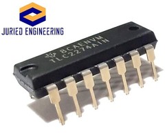 TLC2274AIN TLC2274 Advanced LinCMOS Rail-to-Rail Quad Precision Op Amp IC DIP-14