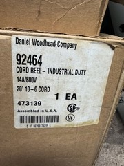 Brand New Industrial Cord Reel Woodhead 92464