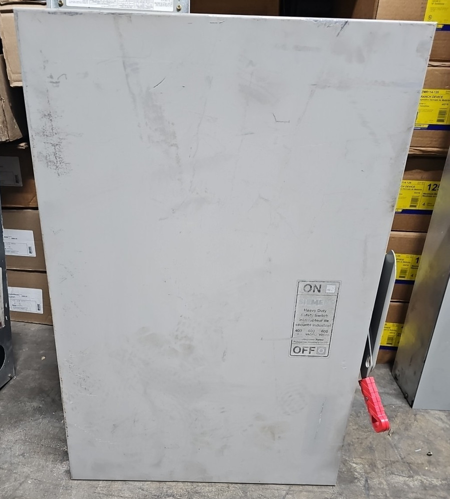 SIEMENS HNF365RA 400A DISCONNECT N3R NON FUSE