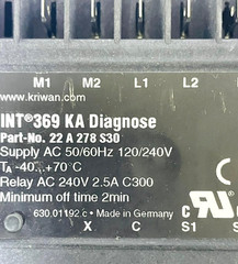 KRIWAN INT69 Motor Protector 22 A 278 S30