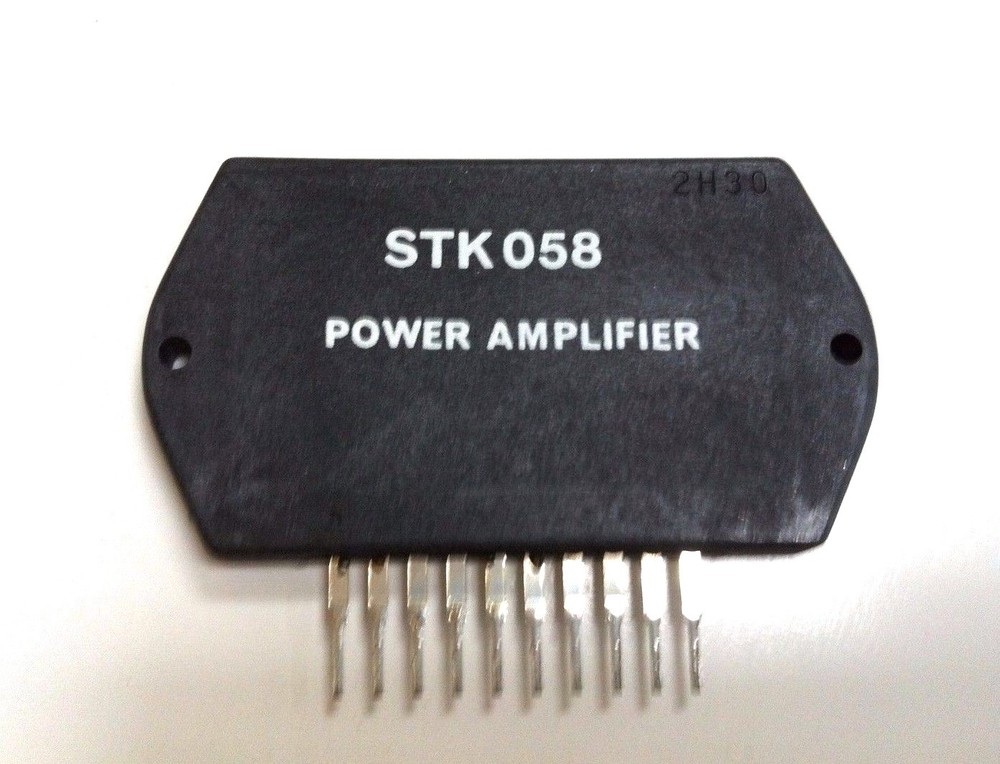 STK058 Audio Power Amp 25W + Heat Sink Compound BY SANYO
