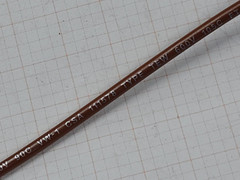 Advanced Digital Cable #14awg 41x30T BC-5W2 Hook-Up Wire UL1015/1230 Brown/100ft