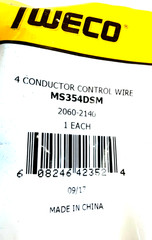 NEW LOT OF 7 TWECO 2060-2140 4 CONDUCTOR CONTROL WIRE MS354DSM