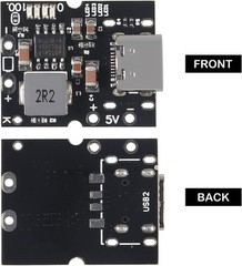 5pcs High-precision 5V2A charge-discharge battery module Type-C 3.7-4.2v LiPo