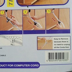Computer Cable Wire Wrap 1″D ONE TOUCH CABLE Flexible Spiral Tube Manager NEW