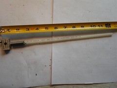 Unused: 3SX03-KL556 NYLON SPRING ROD,12-1/8 IN