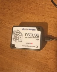 DSCUSB USB STRAIN GAUGE/LOAD CELL DIGITIZER MODULE