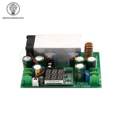 DC-DC 12~80V to 2.5~50V 20A Adjustable Buck Step-Down Module with Display 600W