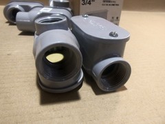 Halex 59507 Box of 5 3/4″ Service Entrance ELL AK