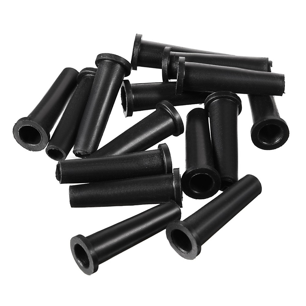 15Pcs 7.5-4.5mm ID Strain Relief Cord Boot Protector Cable Sleeve