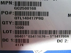 1 Lot of 1000 Diodes Incorporated GC2500168 Crystal 25MHz FUND 30Ohm, 102380