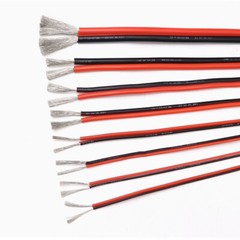 Twin 2-Core Flexible Silicone Cable 8/10/12/14/16/18/20/24/26/28/30AWG 2P Wire