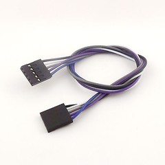 10x 5P-5Pin Dupont Wire Female to Female Cable Line 2.54mm For Arduino 30cm 1ft