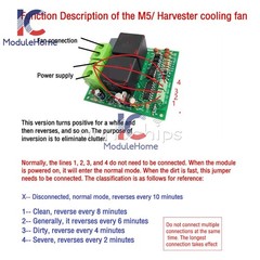 DC12V 24V Relay Control Board DC Motor Forward and Reverse Controller 80A New