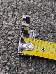 (QTY 5) JINZEN JZ-13712: SP-18R 1/4 All Steel Presser Foot Replacement