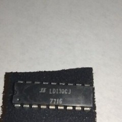 Vintage Siliconix LD130CJ 3 Digit A/D Conv IC/NOS/18 Pin DIP/NSN 5962014358042