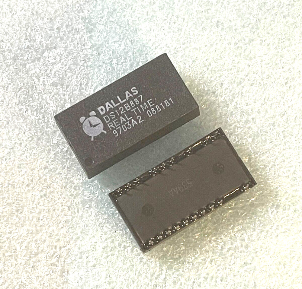 LOT OF 2: DALLAS DS12B887 REAL TIME CLOCK CHIP – USA SELLER! RM2-CMP25