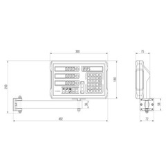 New 3 Axis Digital Readout Dro for Manual Lathe Milling Grinding Boring Machine