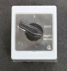HELIOS Wendeschalter Typ HS2W für Ventilation – grau – Schaltschema XPELAIR FR12