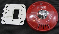 WHEELOCK COOPER NOTIFICATION HSRC 12/24VDC RED CEILING HORN/STROBE – NEW IN BOX