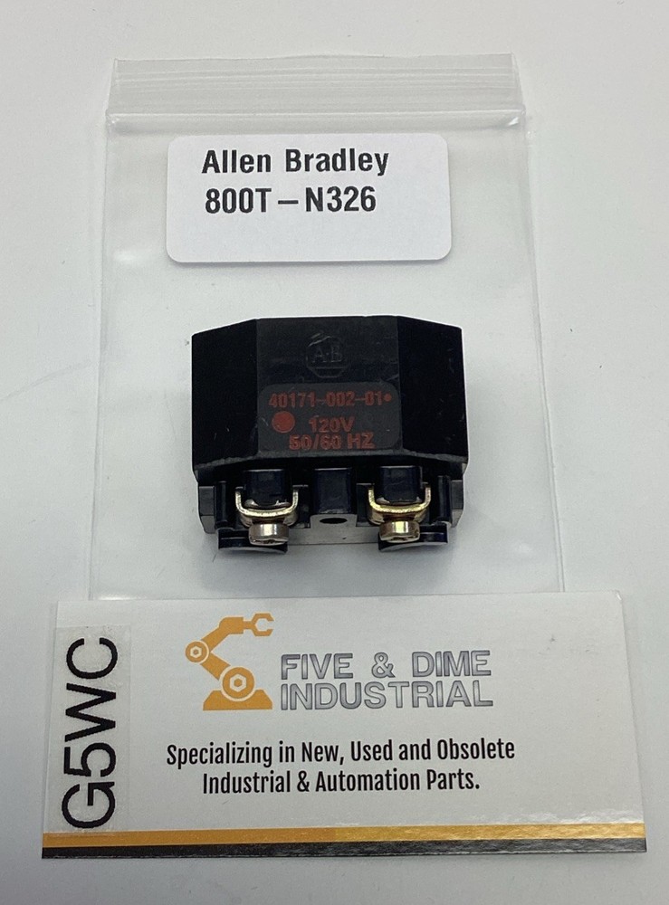 Allen Bradley 800T-N326 120VAC Coil